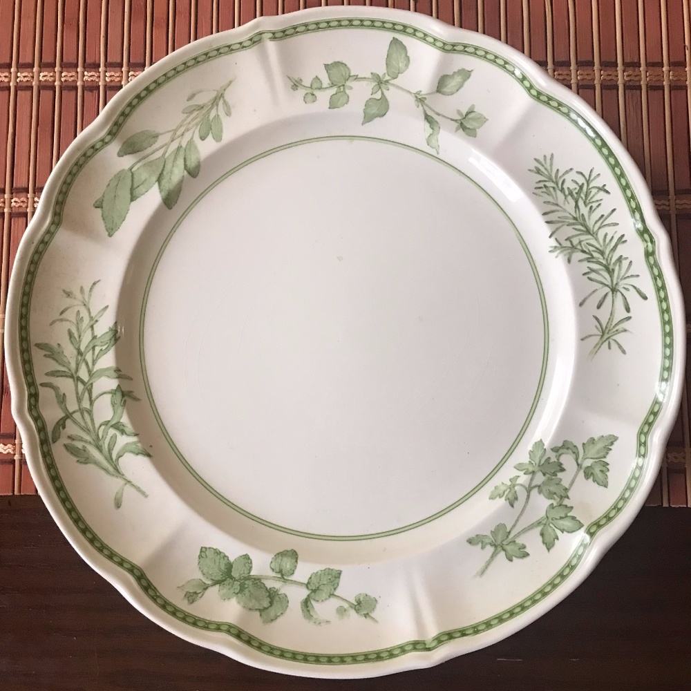 Fresh Herbs Serving Platter